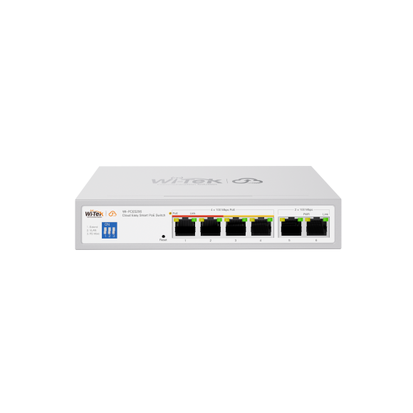 WI-TEK (WI-PCES206) – Cloud PoE Switch