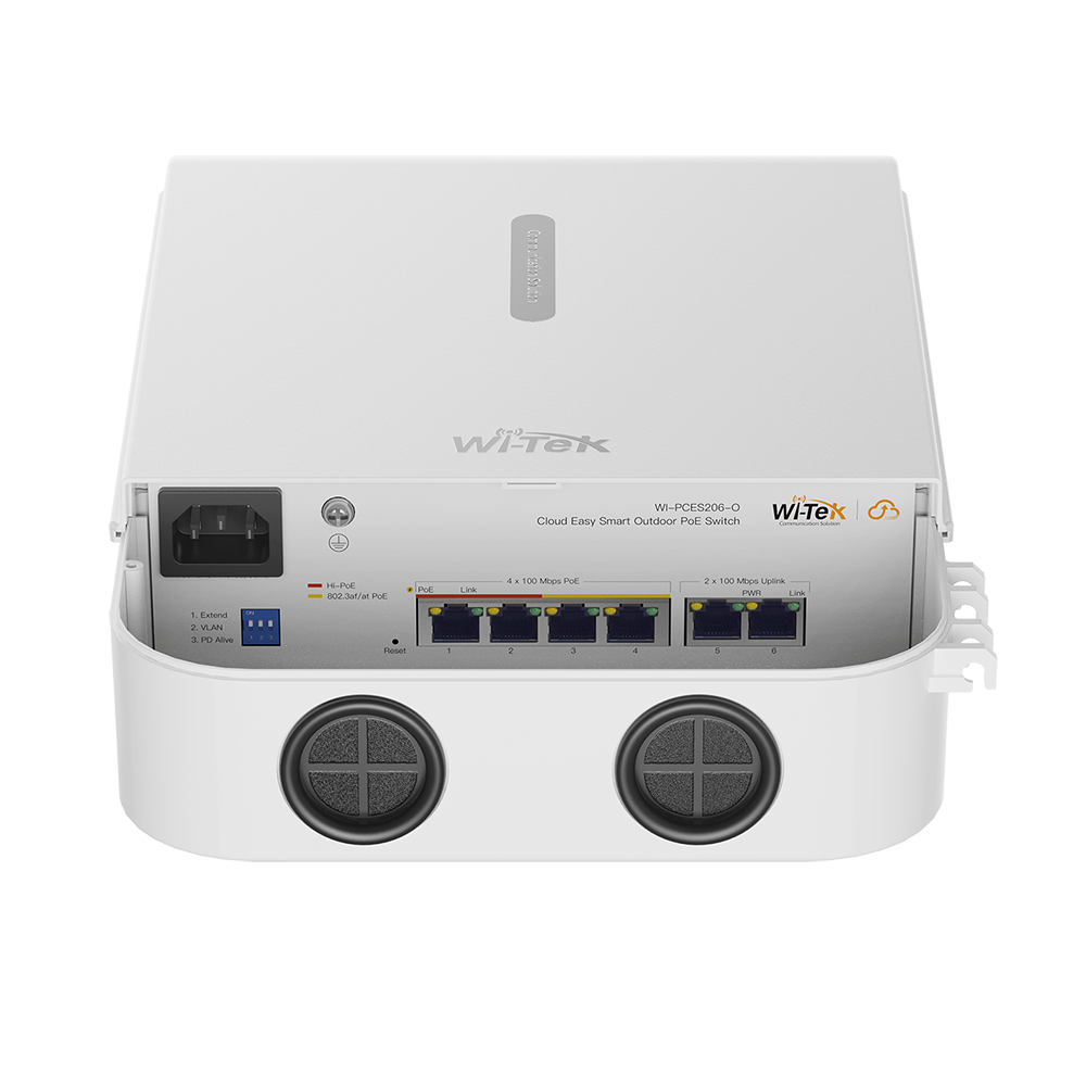 Wi-Tek (WI-PCES206-O) – IP65 Outdoor Cloud PoE Switch - Image 5