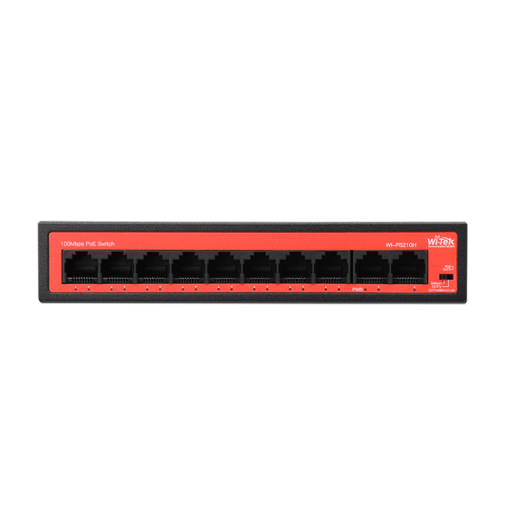 WI-TEK (WI-PS210H V3) – 8-Port PoE Power Supply