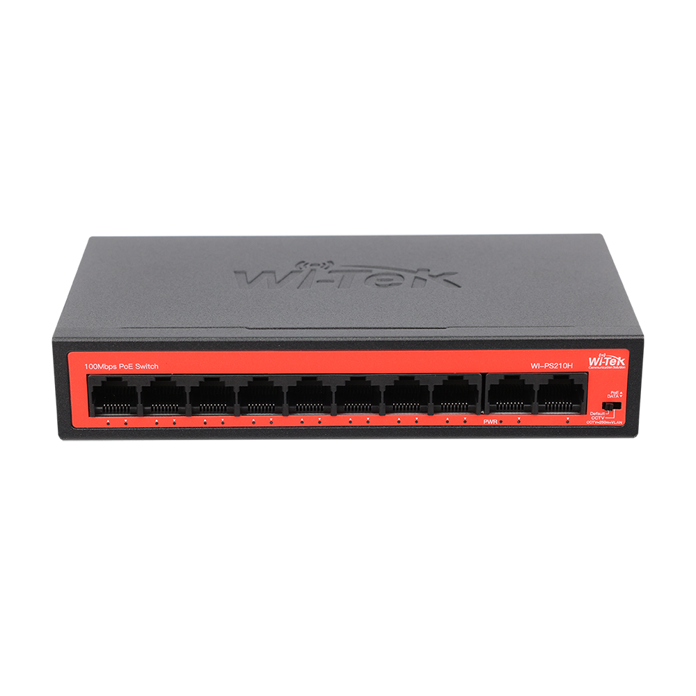 WI-TEK (WI-PS210H V3) – 8-Port PoE Power Supply - Image 2