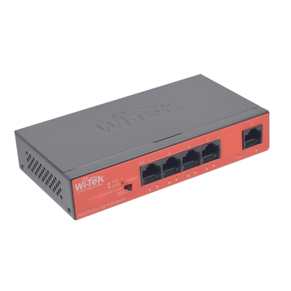 WI-TEK (WI-PS305GH) – 250M Long-Range PoE Switch - Image 2