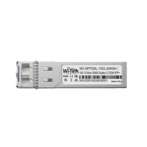 WI-TEK (WI-SFP20L-10G-20KM-I – 20KM) 10Gbps SFP Module