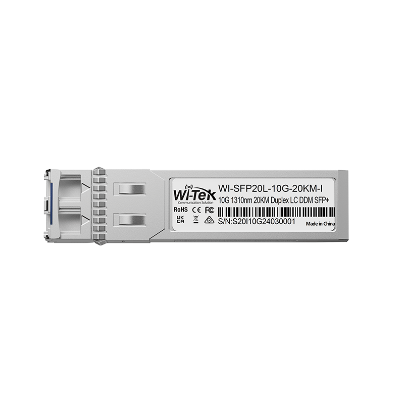 WI-TEK (WI-SFP20L-10G-20KM-I – 20KM) 10Gbps SFP Module