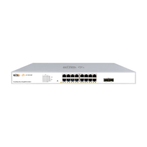 Wi-Tek (WI-PCES318GF-FO) – Cloud Hardened PoE Switch with Environmental Monitoring