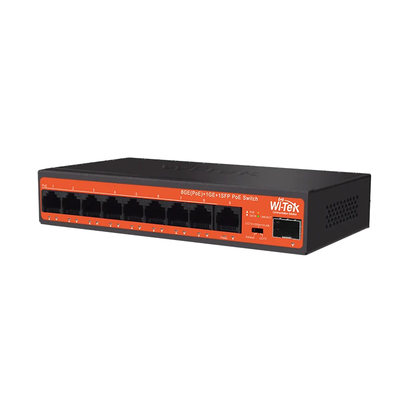 Wi-Tek (WI-PS309GFH) – 10-Port Gigabit Long-Range PoE Switch - Image 2