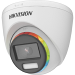 Hikvision (DS-2CE72DF8T-F 2.8mm) 2MP ColorVu Fixed Turret Camera 40m White Light 130dB WDR IP68