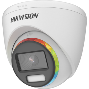 Hikvision (DS-2CE72DF8T-F 2.8mm) 2MP ColorVu Fixed Turret Camera 40m White Light 130dB WDR IP68