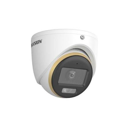 Hikvision (DS-2CE70DF3T-LMFS 2.8mm) 2MP ColorVu Smart Hybrid Light Fixed Turret Camera 20m IR White Light Audio IP67 - Image 3