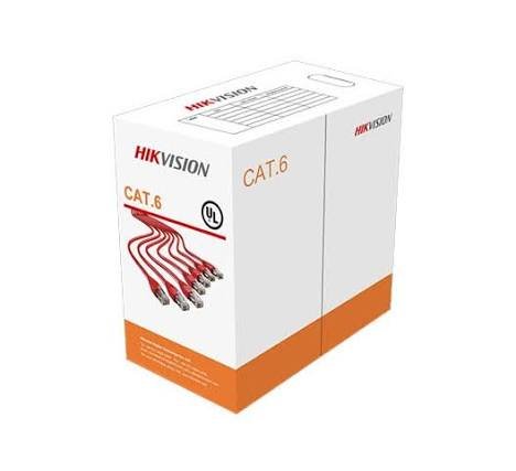 Hikvision (DS-1LN6UZC0) Orange CAT6 U/UTP Network Cable 305m 24AWG Solid Bare Copper PVC
