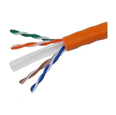 Hikvision (DS-1LN6UZC0) Orange CAT6 U/UTP Network Cable 305m 24AWG Solid Bare Copper PVC - Image 3