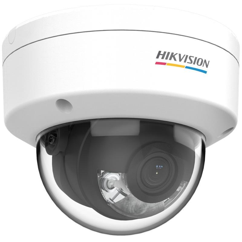 Hikvision (DS-2CD1127G2-L 4mm) 2MP ColorVu Fixed Dome IP Camera 24/7 Color 30m White Light PoE IP67 - Image 4