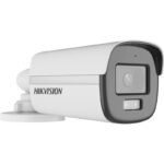 Hikvision (DS-2CE12DF0T-LFS) 2MP ColorVu Smart Hybrid Light Fixed Bullet Camera 2.8mm 40m IR White Light Audio IP67