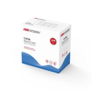 Hikvision (DS-1LN5E-E/E) CAT5e U/UTP Network Cable 305m Solid Bare Copper 0.45mm Gray CMX